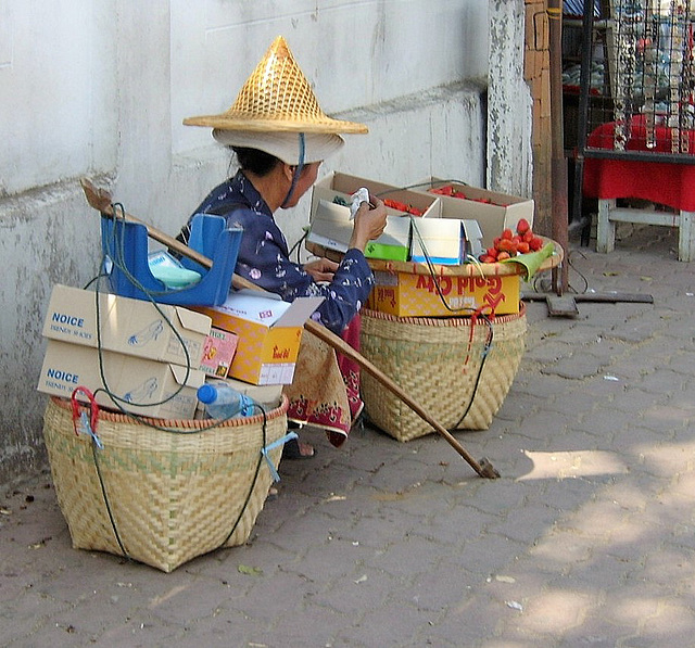 Mae Sai- Street Vendor