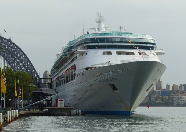 Rhapsody of the Seas at Sydney OPT (1) - 8 March 2015