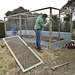 blueberry cage - work in progress