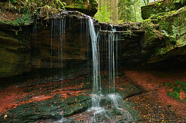 Der Tretstein Wasserfall - Tretstein Waterfall