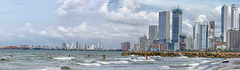 Cartagena, panoramica de la playa