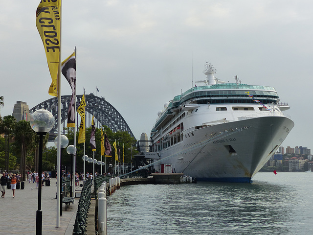 Rhapsody of the Seas at Sydney OPT (2) - 8 March 2015