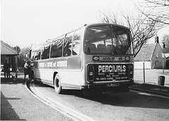 Percivals Coaches 81 (LWL 745W) at Mildenhall - Saturday 13 April 1985 (15-51)