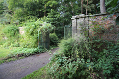 Gates to Walled Garden, Dunmore Park, Stirlingshire, Scotland
