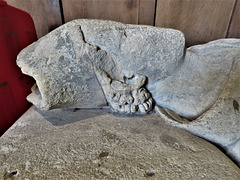 dorchester abbey church, oxon early c14 tomb effigy of a bishop(34)