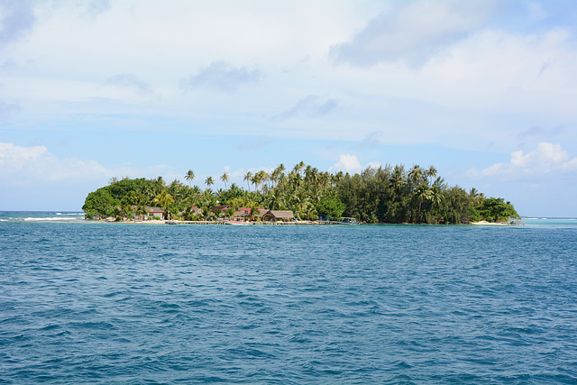Polynésie Française, Island in the Lagoon of Bora-Bora