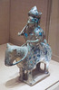 Molded Horse and Rider with a Cheetah in the Metropolitan Museum of Art, December 2022