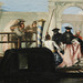 Detail of the Departure of the Gondola by Tiepolo in the Metropolitan Museum of Art, January 2020