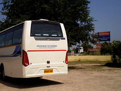 Bus of the group circuit in India.