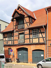 Schwerin, alter Speicher in der Klosterstraße