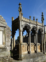 Tomb at  Jedburgh Abbey