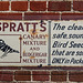 Vintage Sign 2 - Spratt's Canary Mixture