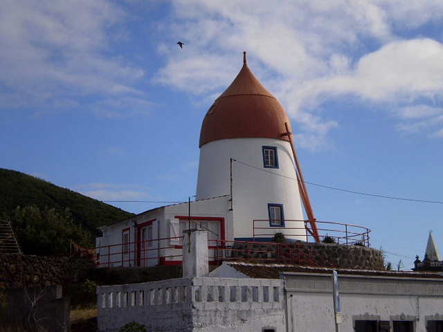 Typical windmill of Graciosa Island.