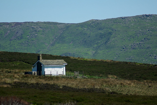 The hut on Middle Moor