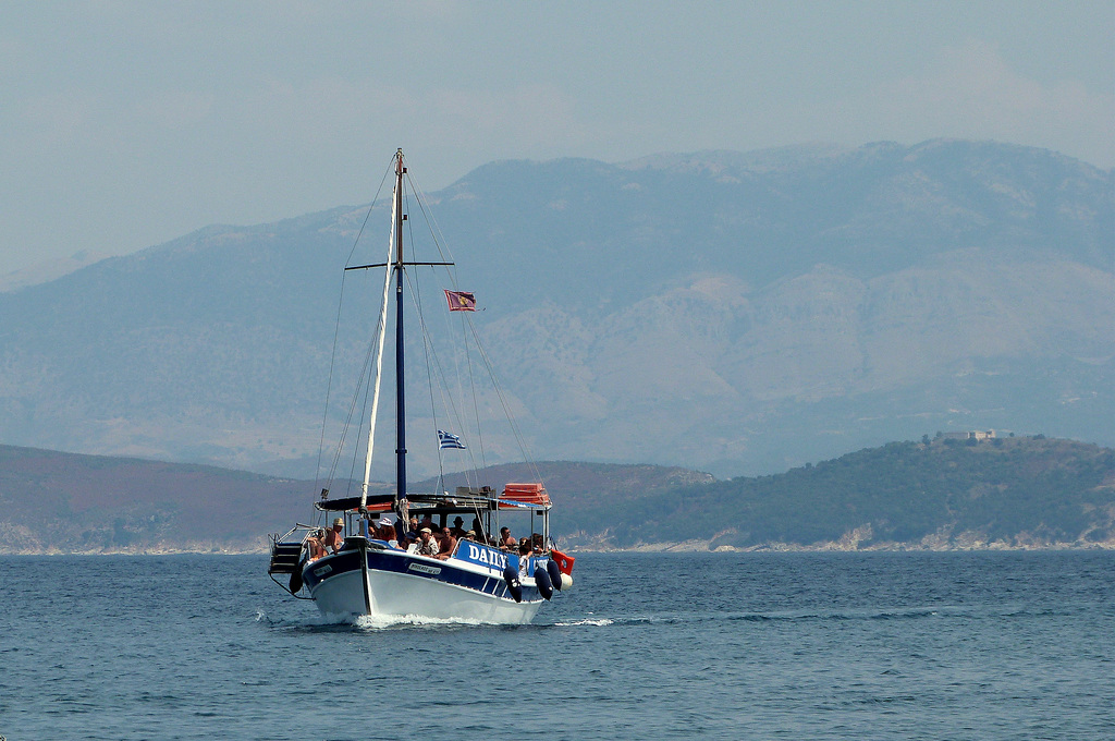Tour boat, Corfu