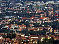 My city and my house... ;-), seen from the Burcina hill