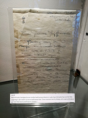 Letter by Princess Beatrix