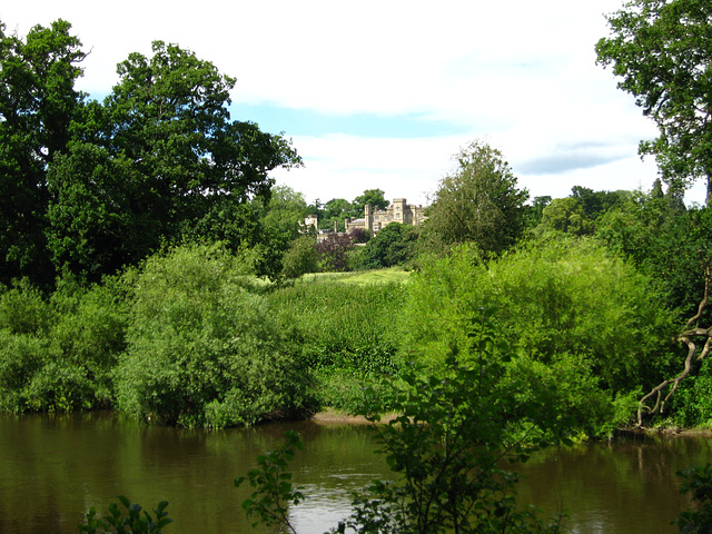 Apley Hall from the opposite bank of the River Severn