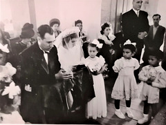 My Oncles Elsa and Vicente Marriage, 1945