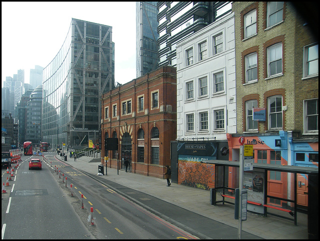 remains of Shoreditch High Street