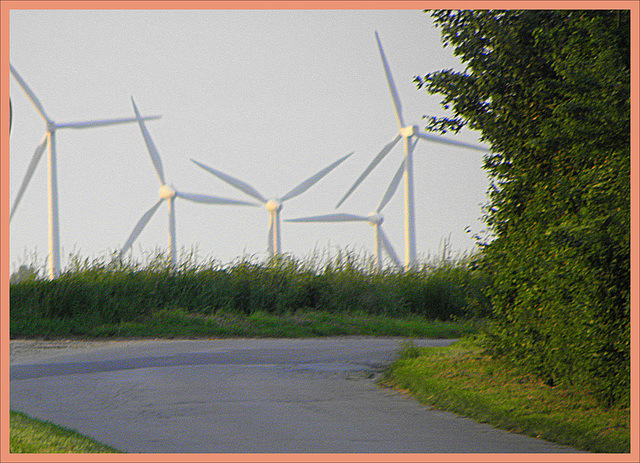 Fairground windmills