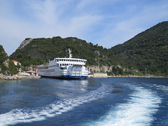 Mljet : ferry Jadrolinja.