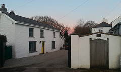 The Old Dairy, Saint Day at dusk