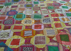 Silk Patchwork Quilt