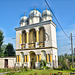 Glockenturm bei   St. Georgs griechisch-orthodoxe Kirche von 1873. Ab 1946 die römisch-katholische Kirche von St. Peter und Paul.