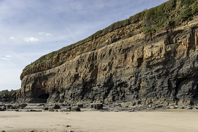 Cliff section east of Amroth 1