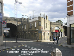 Waterloo Wood workshop Rushworth & Webber SE1 17 10 2007