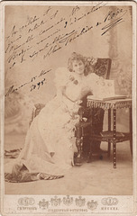 Alma Fohström von Rode  by Trunov with autograph