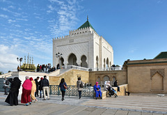 Rabat - mausolée de Mohammed V