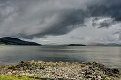 The Inner Sound towards the mainland of Scotland
