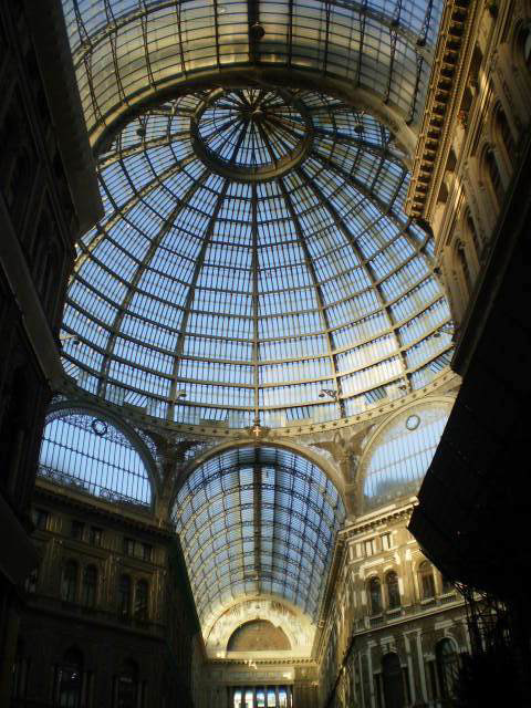 Dome of Umberto I Galleries (1890).