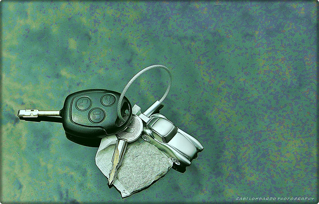 The 50 Images Project - 29/50 - my key&teabag ring