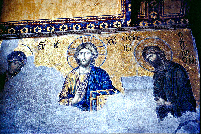 Hagia Sophia, 1. OG, Mosaik. ©UdoSm
