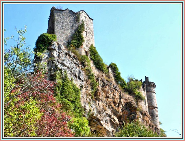 6. Ruines du Château de Montméjean, Ruins of the Castle of Montméjean,