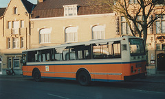 De Lijn contractor - Gruson Autobus 357126 (4509 P) in Poperinge - 5 Feb 1996