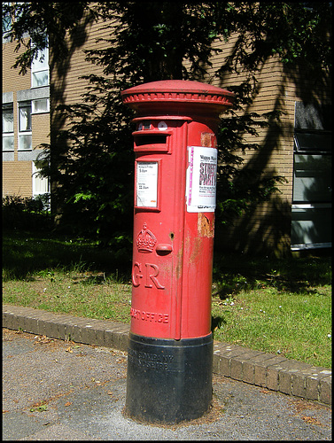 Leckford Road pillar box