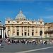 Vaticano : arrivo in piazza San Pietro