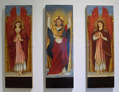Panels from Pulpit of All Saints Church, Cawthorne, South Yorkshire
