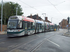 DSCF5301 NET (Nottingham Express Transit) tram 202 in Chilwell - 25 Sep 2016