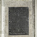 Memorial plaque of 1595 to William Serle