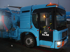 Camion KLM avec flash