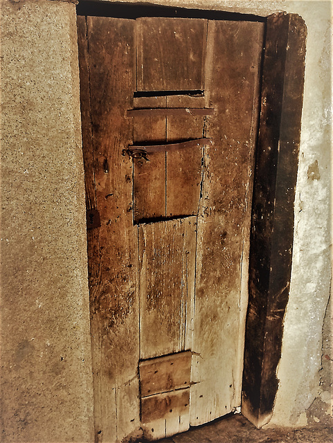 Old door, Pastrana, Guadalajara Province.