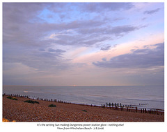 Dungeness from Winchelsea  2 8 2006