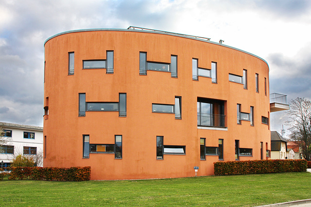 Wismar, orange Haus