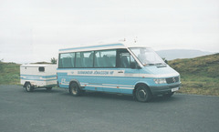Guðmundur Jónasson Travel Mercedes-Benz Sprinter and trailer - 22 July 2002 (490-10)