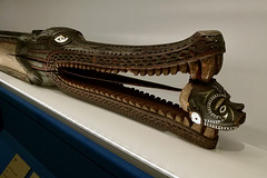 London 2018 – Oceania exhibition – Feast trough in the form of a crocodile